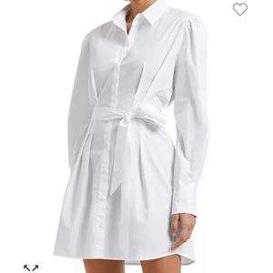 French Connection Rhodes Long Sleeve Shirt Dress